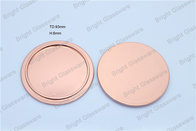 Latest Design Plastic lid for candle jars, rose gold lid wholesale