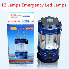 China 12 Lamps 3 pcs AA Dry Batteries Powered Outdoor Camping Bulb/Emergency/Tents/Climbing Lamp supplier
