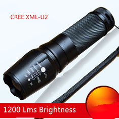 China Zoom AAA/18650 or 26650 Recharging Multifunctional Powered CREE XML-L2 1200Lms Led Torch supplier