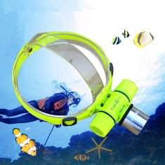 China CREE Q5 Recharging 18650/AAA Battery Powered IP68 Professional Diving Flashlight/Lamp supplier