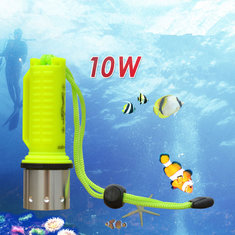 China IP 68 ABS Aluminum Alloy High Power 10W CREE XML-T6 Diving Flashlight Lamp with Magnetic supplier