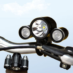 China 2000Lms Brightness CREE T6 Plus CREE Q5 Waterproof Aluminum Alloy Bike/Bicycle Lamp/Light supplier