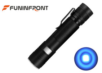 China 3W  USB Rechargeable 395NM LED UV  Flashlight with Zoom Focus for Scorpion Hunt supplier