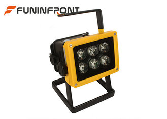 China 10W 6LED Portable Spotlight Work Light Rechareable, 1000LMs LED Flood Light supplier