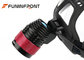 3 Files Outdoor LED Headlamp Zoomable, Ultra Bright CREE XM-L T6 LED Headlight supplier