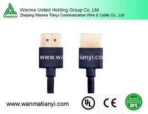 China Ultra Slim Metal Shell HDMI High Speed Cable supplier