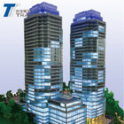 Architectural Building Model Maker In China , Led Lighting Commercial Scale Model
