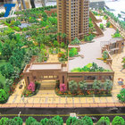 High quality miniature city models , animation architectural plan