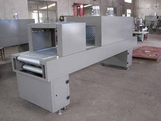 China ST-6040 Semi- Automatic water pet bottle PE film heat tunnel shrink packing machine shrink wrapping machine supplier