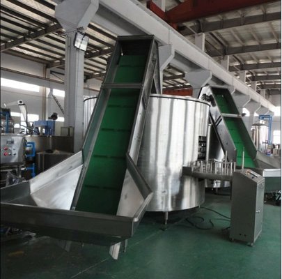 China Fully automatic high speed pet bottle arranging machine round bottle unscrambler supplier