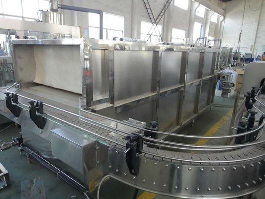 China Continuous Spray Tunnel Pasteurizer/spraying Sterilization Cooling Tunnel supplier