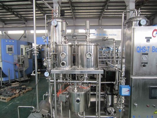 China Industrial Carbonated Beverage Mixer / Soft Drink Mixing Machine supplier