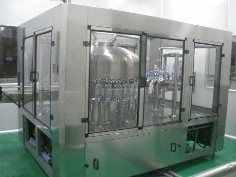 China Small Scale Whiskey Bottling Equipment/Alcoholic Beverage Glass Bottle Filling Machine supplier