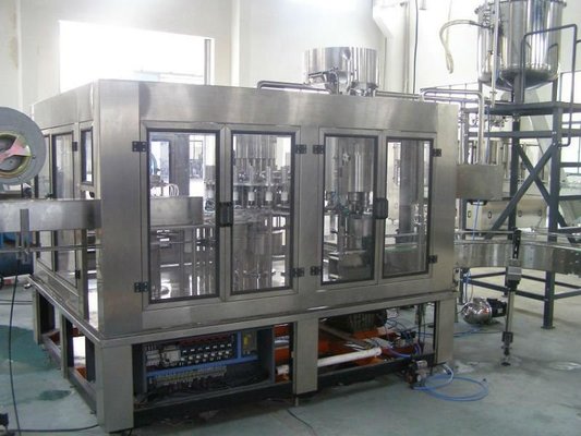 China Fully automatic pure water bottling machine monoblock washing filling capping 3 in 1 machine supplier