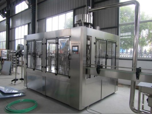 China Full automatic stainless steel 3 in 1 mineral drinking water bottling machine line supplier