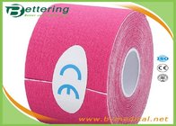 Kinesiology Tape Kinesio Tape 5cm x 5m Waterproof Pure Cotton,Sports Safety Muscle Tape Pink Colour