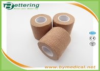 White Colour Cotton Elastic adhesive bandage lightplast light weight stretch tape light EAB finger wrapping tape