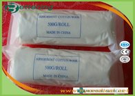 Medical high absorbent 100% pure cotton wool roll 50G~1000G BP quality cotton roll