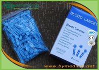 Surgical Sterile Blue Colour Plastic Twist Top Disposable Blood Lancet Blood Sample Needle Asepsis Blood Collector