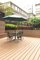 Sunshien WPC engineered flooring with co-extrusion decking pvc filmed coated