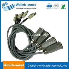 China Harting HAN Modular 09140022701 CONNECTOR 2PIN +M20 GLAND industrial wire harness Custom processing supplier
