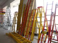 Single Side Telescopic Ladder telecommunications engineering fiberglass ladder