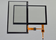 Industrial 5 Point Capacitive Touchscreen , Glass + Glass 7 Inch Touch Panel