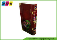 Point Of Purchase Cardboard Product Display Stands With Books Printing Shape M003