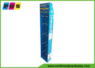 Paperboard Peghooks Cardboard Display Shelves For Waterproof Bags SK027