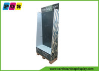 Retail Floor Standing Cardboard Peg Display With Metal Pegs For Bag HD067