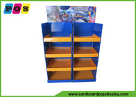Multi Sided Corrugated Pallet Display Shelves , Product Display Stands For RC Toys PA017