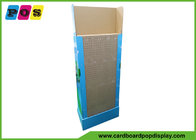 MDF Peg Board Cardboard Pop Displays Floor Standing For Flexible Power Strip HD070