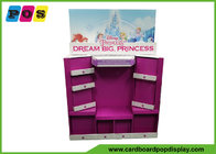 Point Of Sales Cardboard Display Shelves , Four Sided Corrugated Display Stand For Princess Dress PA043