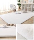 100% Faux rabbit fur rug carpet Polyester carpet rug Black/Brown/Gray/Red/White for kids room living room bed room