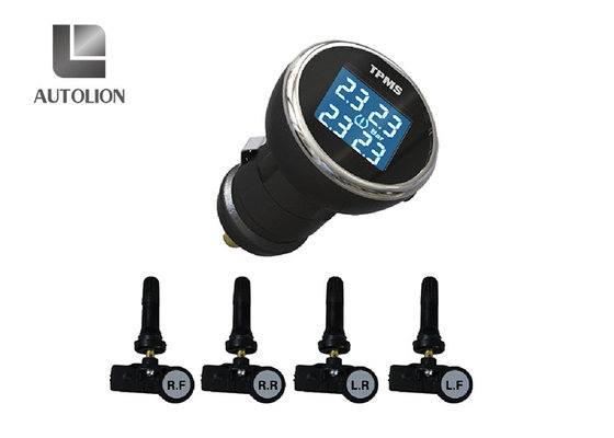 China TPMS Wireless System Connect to Cigarette Light with 4 Internal Sensors Easy Installation supplier