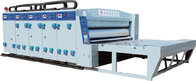 semi automatic flexo printing slotting die cutting machine corrugated carton box making machine