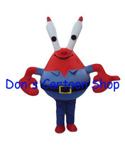 China Anime mascot costume disney Crab cartoon mascot cartoon mascot costumes supplier