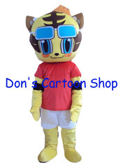 China Adult Tiger baby cute mascot costume animal Dluxe tiger mascot costume supplier