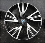 Top quality auto alloy rim 18 inch 120(mm) PCD car wheel aluminium black machined face