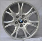 Hot sale 17 inch alloy wheel rims for BMW 120(mm)PCD, silver machined face