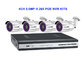4CH 5.0MP H.265 POE NVR KITS With Waterproof Bullet IP IR Camera supplier