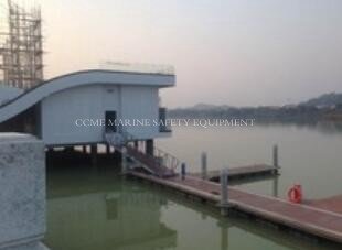 China plastic boat pontoon dock / plastic modular floating pontoon supplier