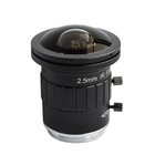 2/3" 2.5mm F1.6 8Megapixel CS mount 190degree Fisheye Lens for 2/3" 1/2" 1/2.7" sensors