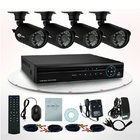 China Full Hd Network 700TVL DVR Surveillance System , 4CH CCTV Home Security Kits distributor