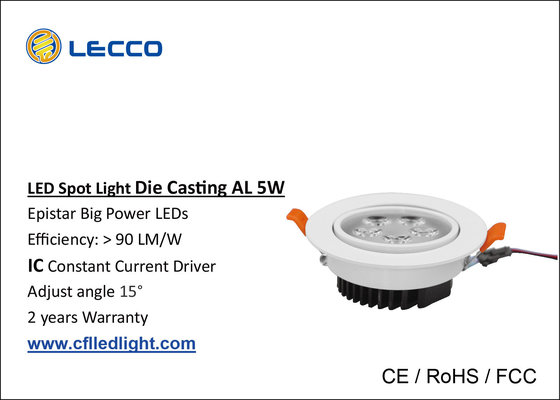 China High Power Led Spotlight Outdoor 30000H Constact Current With IC supplier