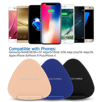 China 10W/7.5W/5W WIRELESS CHARGER STAND Qi 10W Fast Wireless Charging for iPhone and Android phones support all supplier