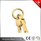 High quality gold 9.92*36.81mm swivel snap hook for dog leash parts