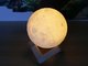 13CM Moon Lamp USB Rechargeable 16 Colors 3D Print LED Moon Lamp With Remote Control