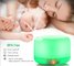 500ml Aromatherapy Essential Oil Diffuser Humidifier Room Decor Lighting with 7 LED Color