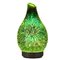3D Colorful Mirror Fireworks Glass Electric Aromatherapy Essential Oil Diffuser